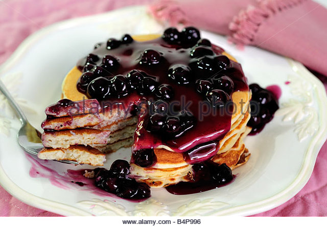 Blueberry Pancake Topping