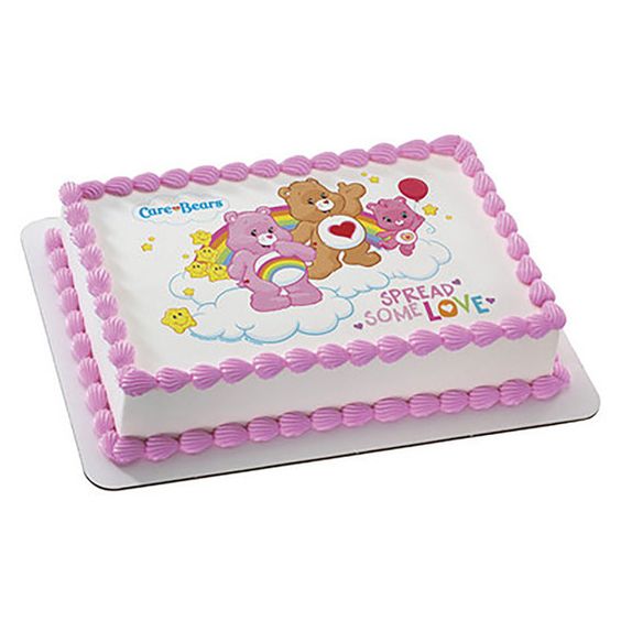 Care Bears Birthday Cake