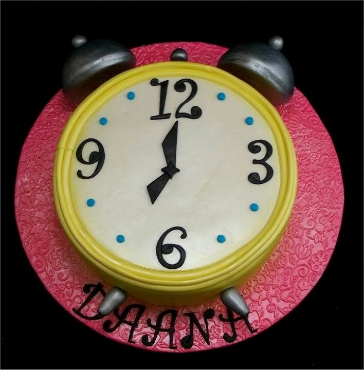 Clock Cake