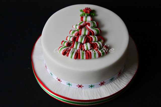 Fondant Christmas Cake Decorations