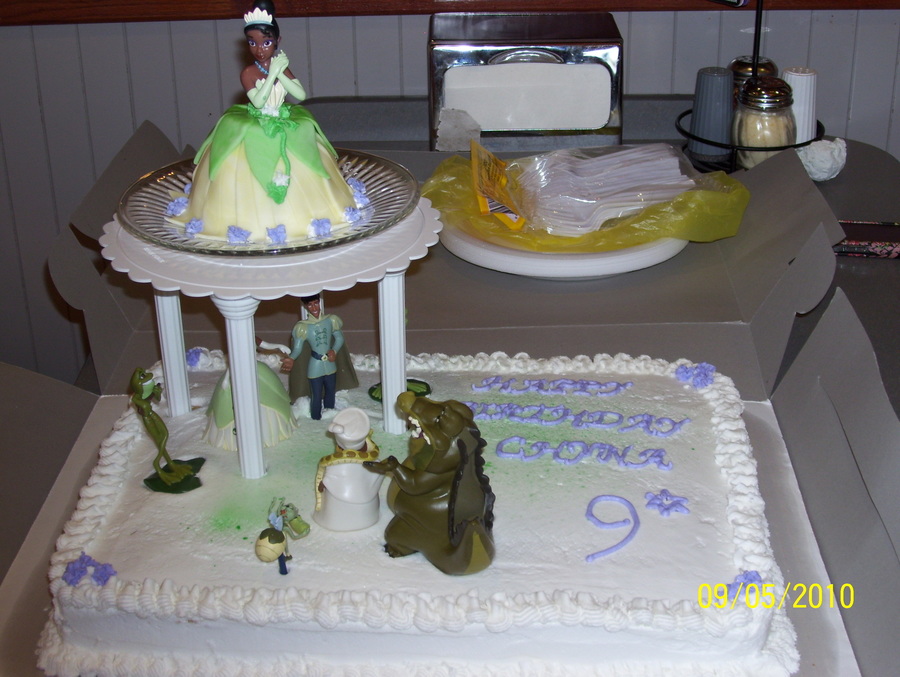 Frog Sheet Cake