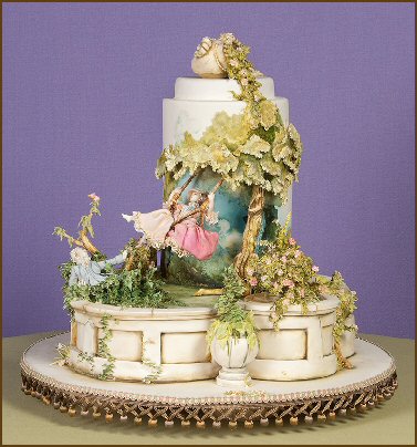 Oklahoma Sugar Arts Show Wedding Cake