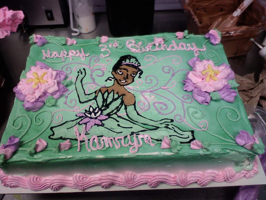 Princess and Frog Cake