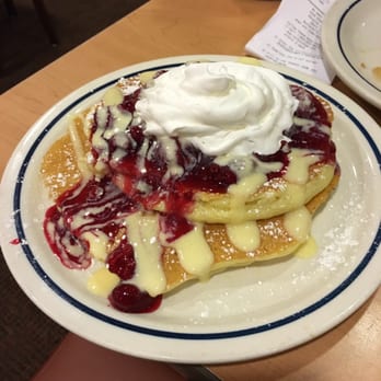 Raspberry White Chocolate Pancakes Ihop