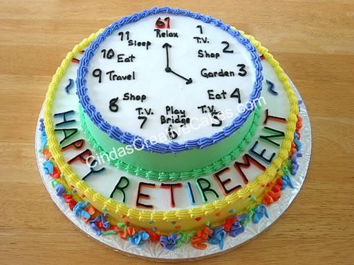 Retirement Party Cake Ideas