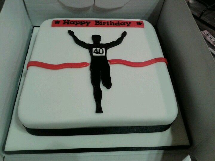 Running Birthday Cake