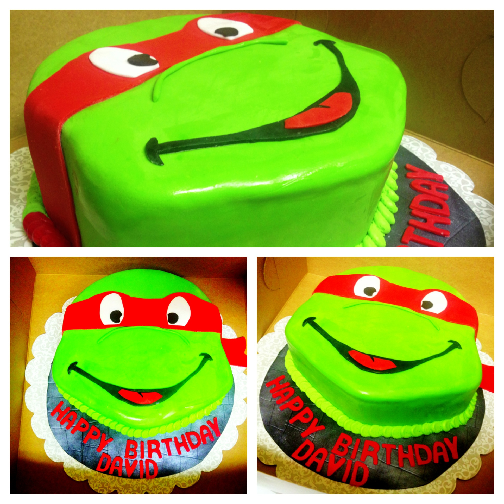 Teenage Mutant Ninja Turtle Cake