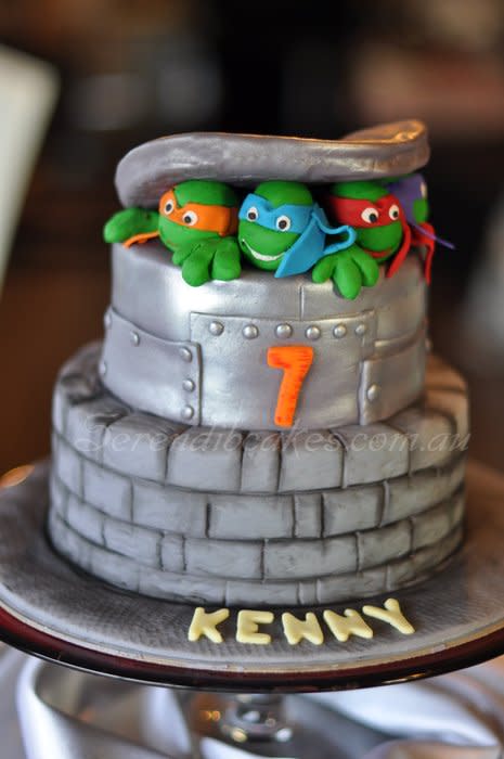 Teenage Mutant Ninja Turtle Cake