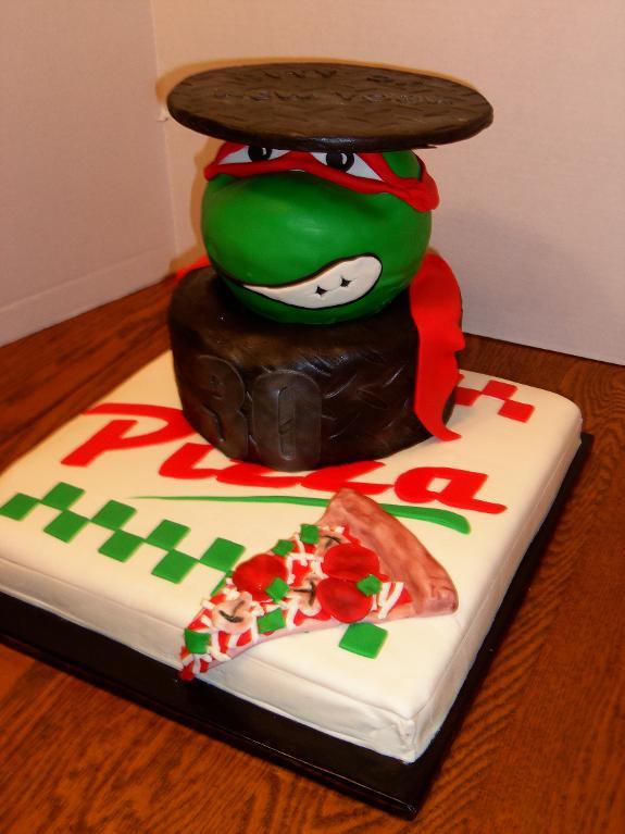 Teenage Mutant Ninja Turtle Cake