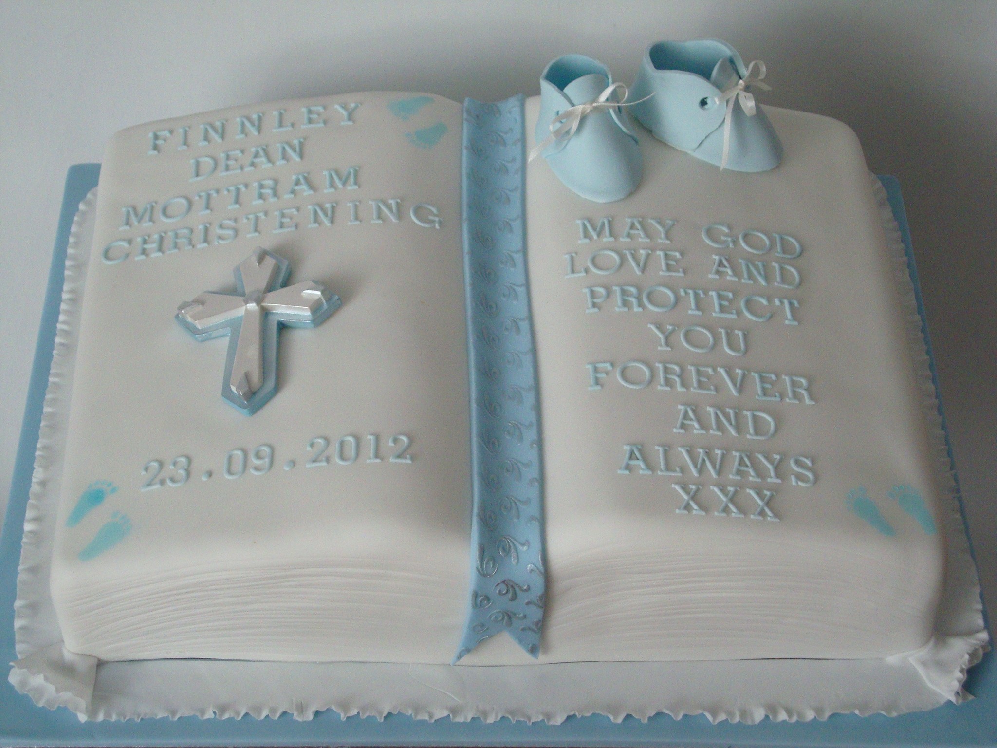 Bible Christening Cakes Baptism