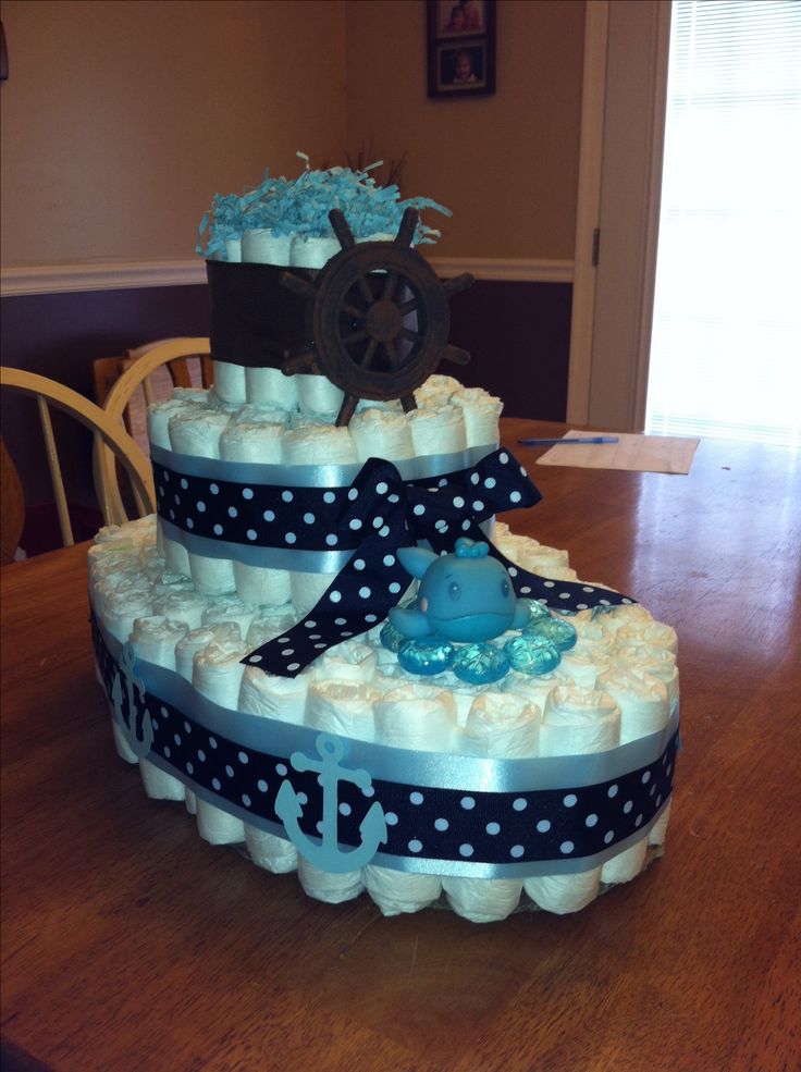 Boat Diaper Cake