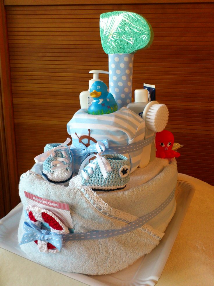 Boat Diaper Cake