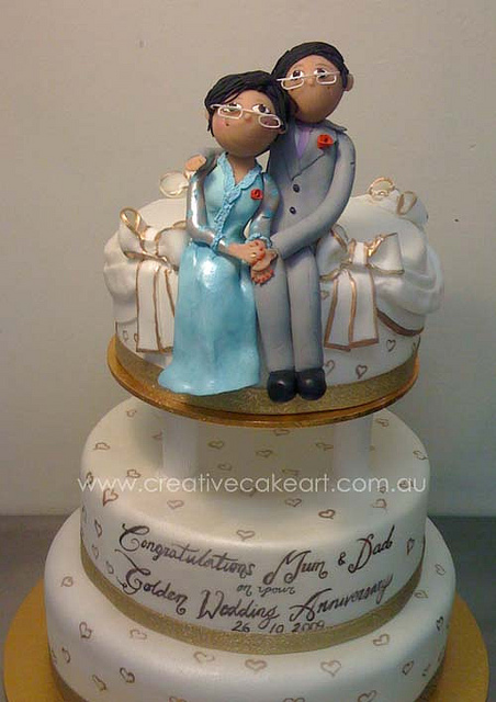 Creative Anniversary Cakes