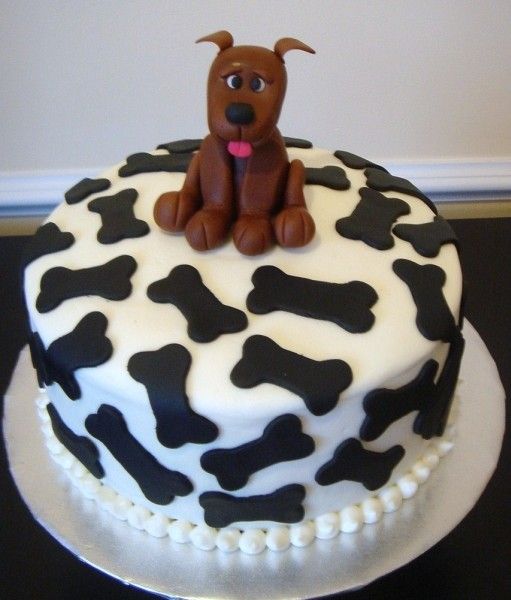 Dog Birthday Cake