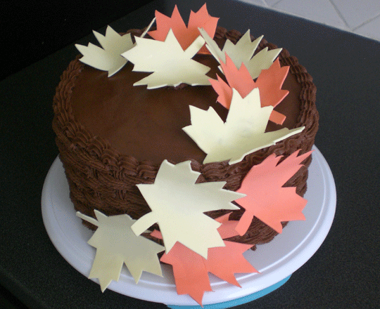 Easy Fall Cake Decorating Ideas