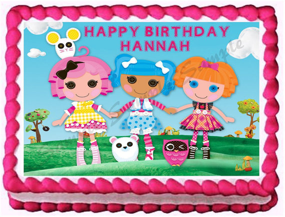 Lalaloopsy Edible Cake Topper