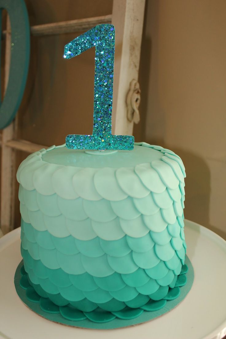 Mermaid Birthday Party Cake