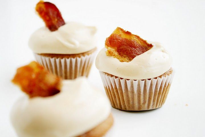 Pancake Bacon Egg Cupcakes