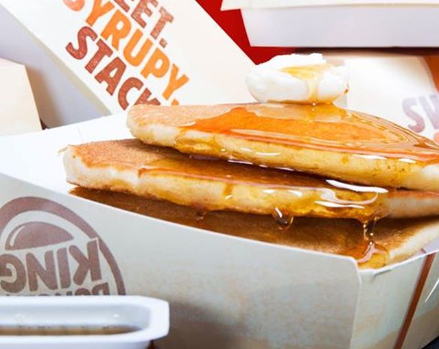 89 Cent Burger King Pancakes