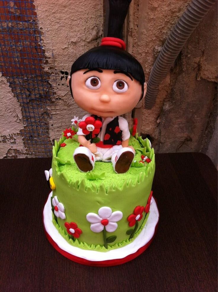 Agnes Despicable Me Cake