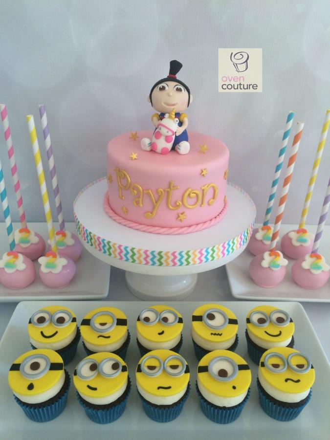 Agnes Despicable Me Cake