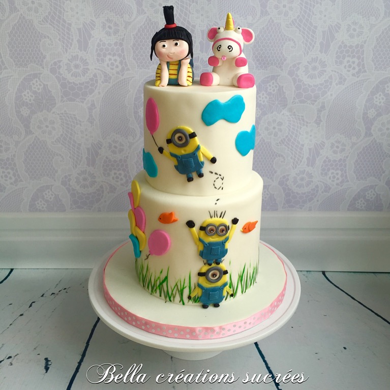 Agnes Despicable Me Cake