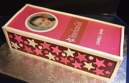 11 Photos of Box American Girl Birthday Cakes