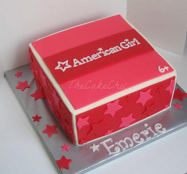 American Girl Doll Birthday Cake