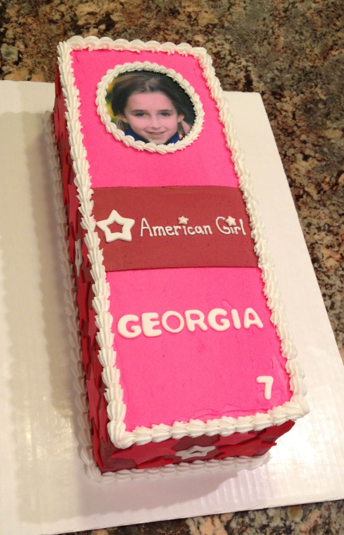 American Girl Doll Cake Ideas