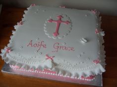 Baptism Sheet Cakes Ideas for Girls