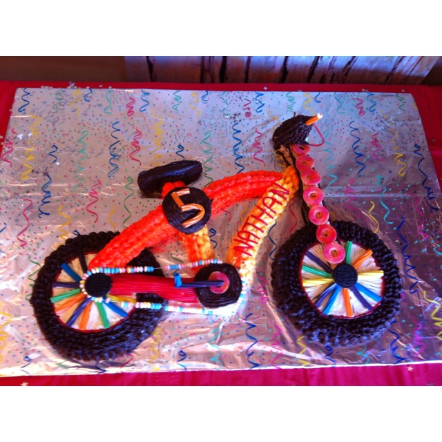 Bike Birthday Cake