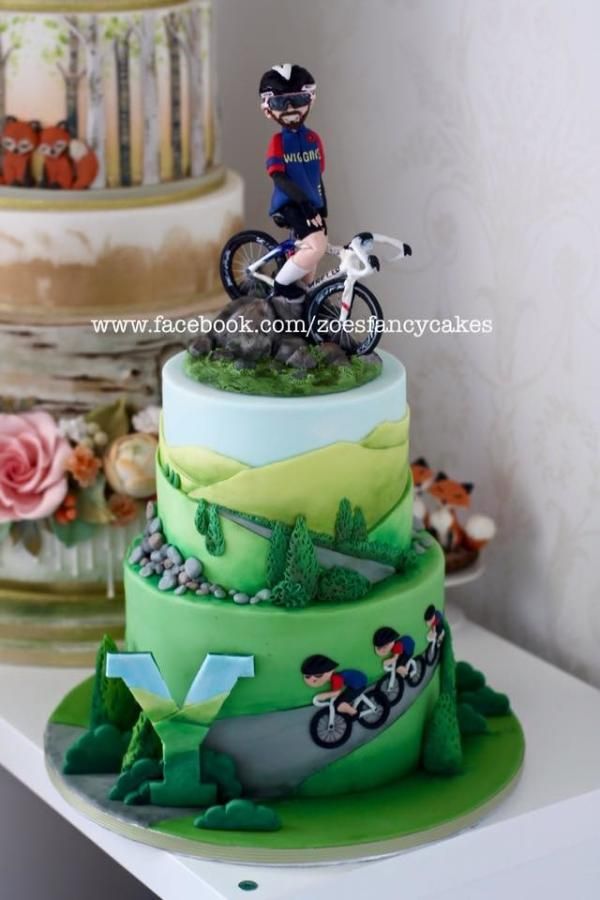 Bike Birthday Cake