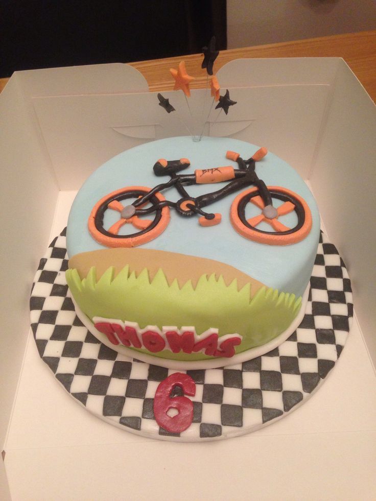 BMX Bike Birthday Cakes