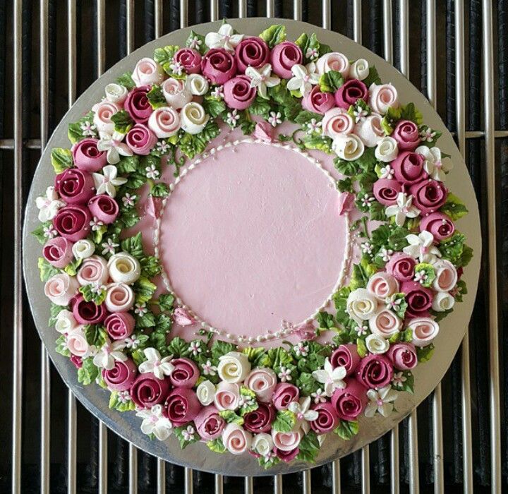 Buttercream Flower Cake