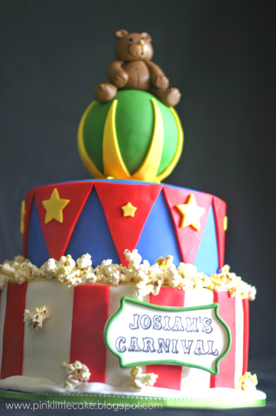 Carnival Theme Birthday Cake