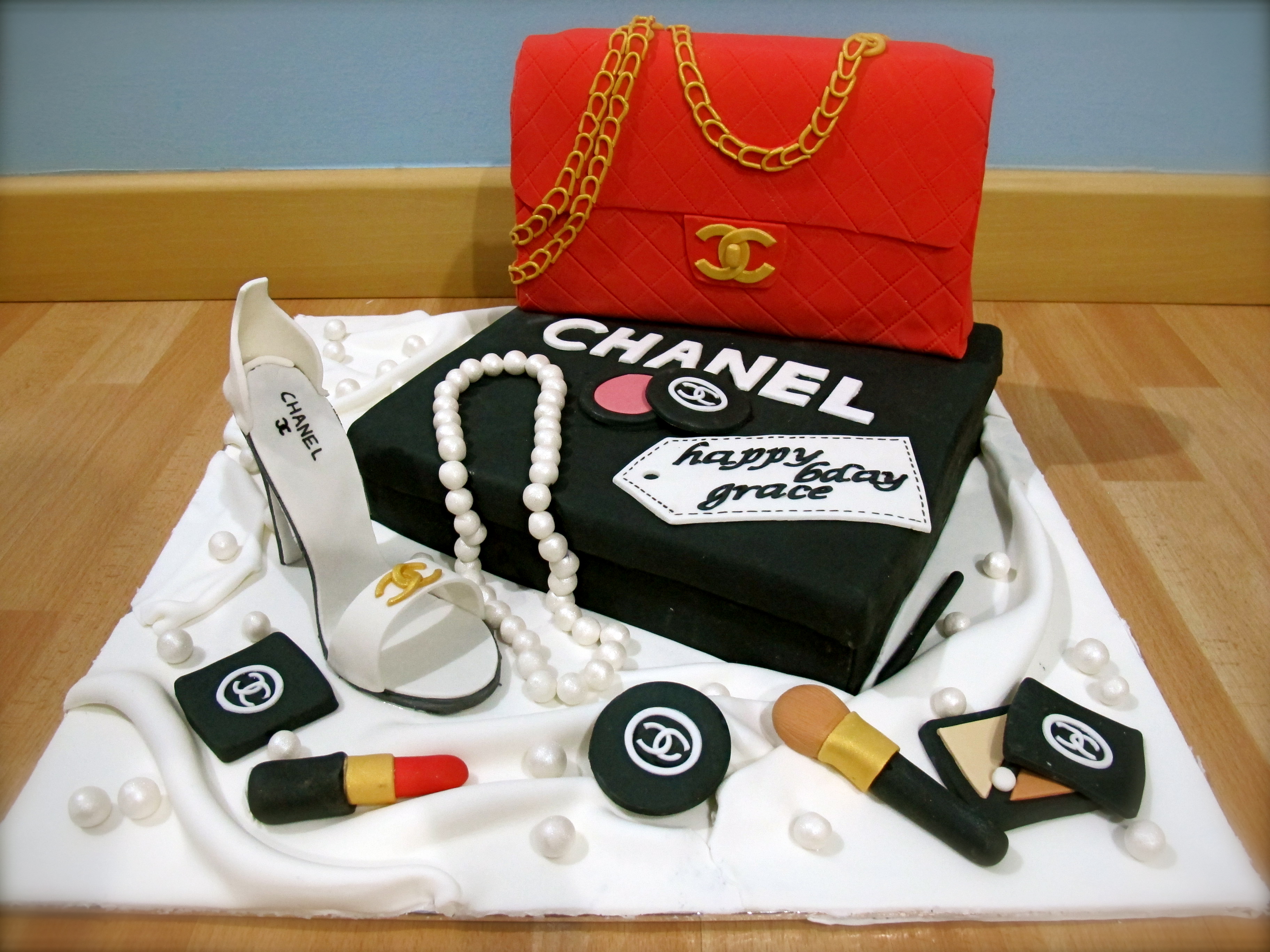 Chanel Makeup Case Cake Saubhaya Makeup