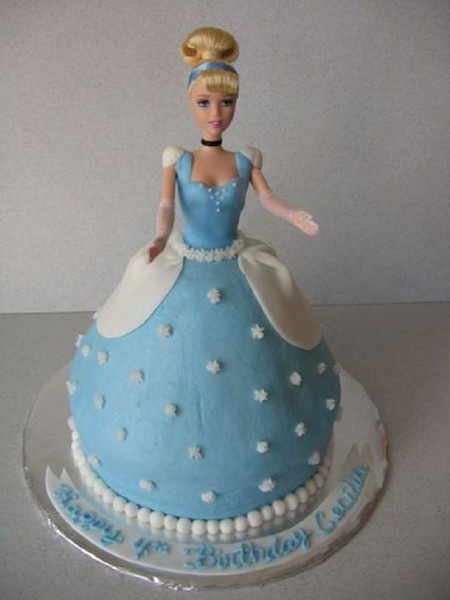 Cinderella Doll Cake