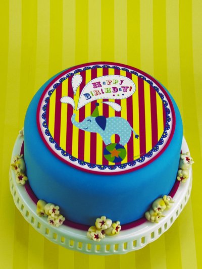 Circus Birthday Cake Idea