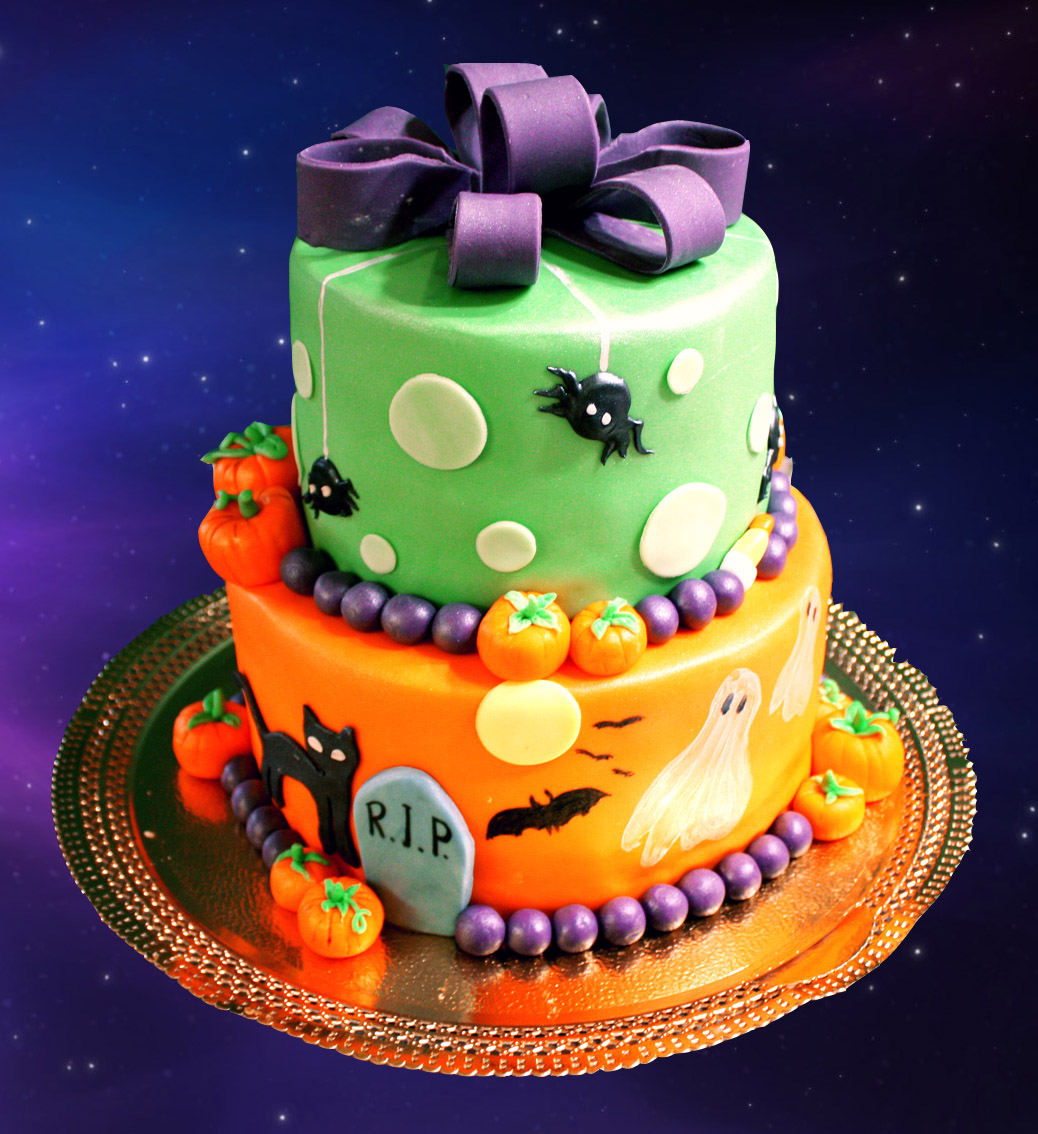 12 Photos of Halloween Anniversary Cakes