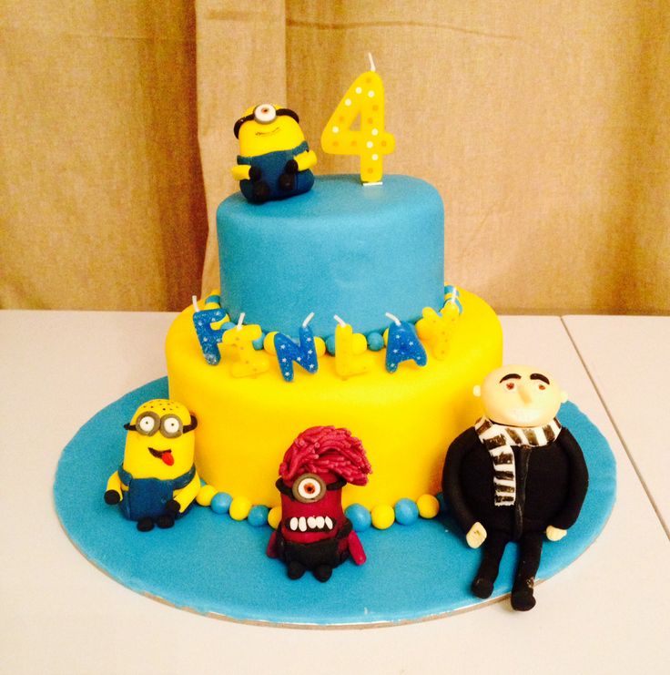 Despicable Me 2 Birthday Cake