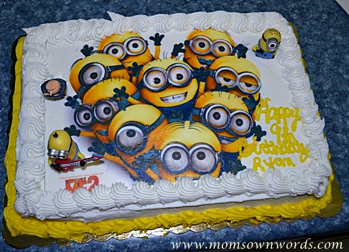 Despicable Me 2 Birthday Cake