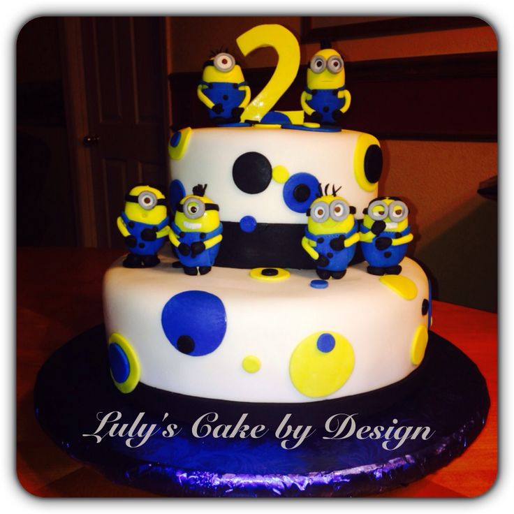 Despicable Me Birthday Cake