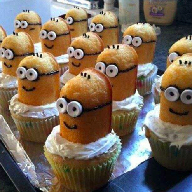 Despicable Me Twinkie Cupcakes