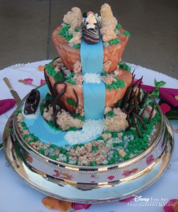 Disney Splash Mountain Cake