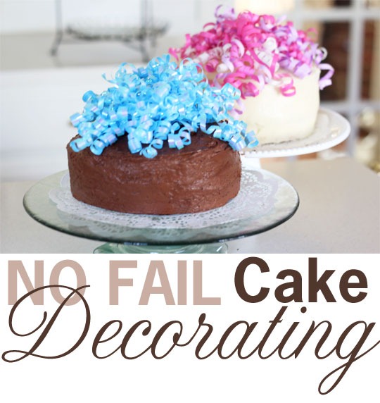 Easy Cake Decorating Idea