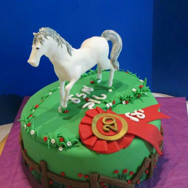 Fondant Horse Cake