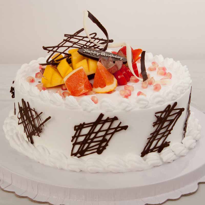 Fruit Birthday Cake