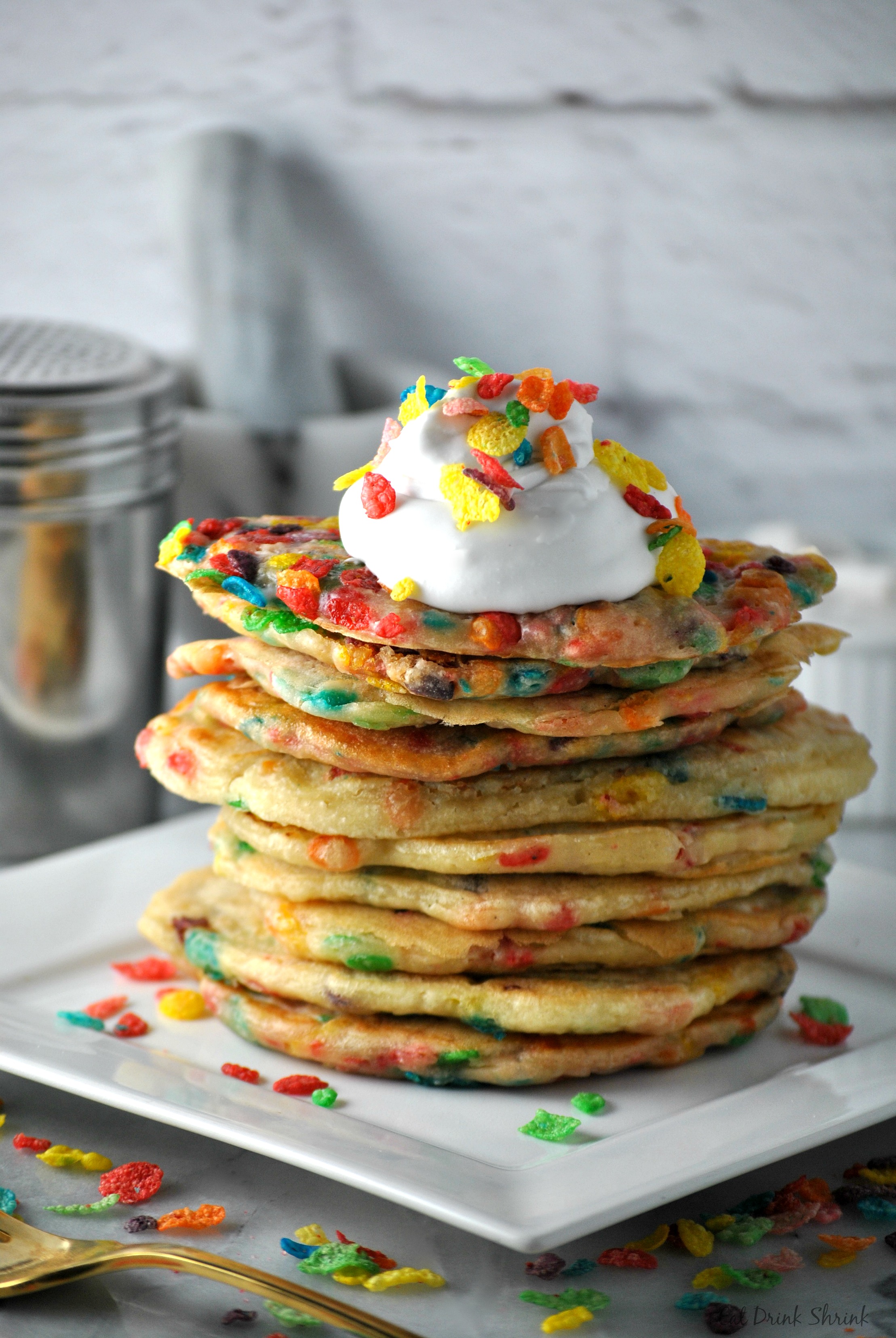 Fruity Pebble Pancake