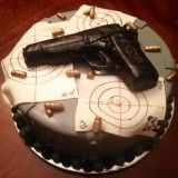 11 Photos of Gun Lover Birthday Cakes