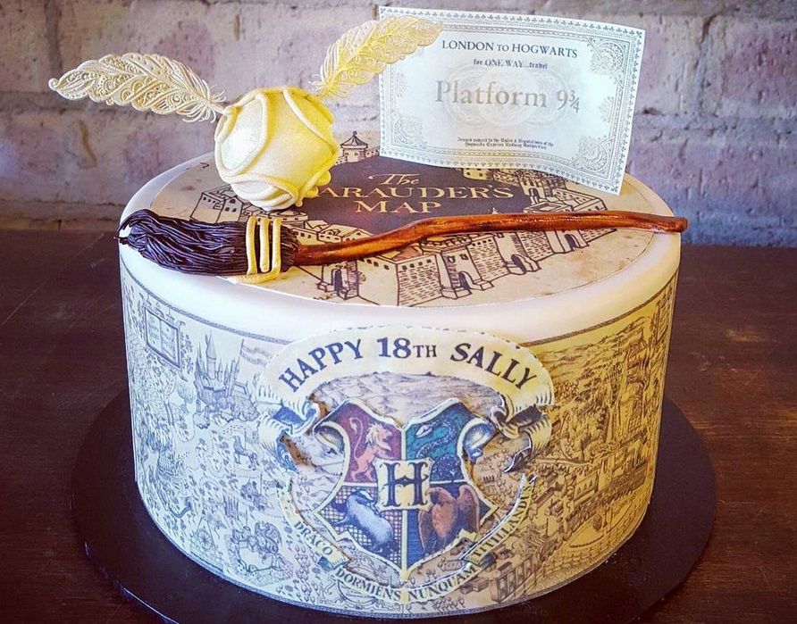 Harry Potter Birthday Cake